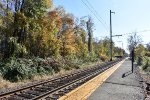 Looking East from Basking Ridge Station