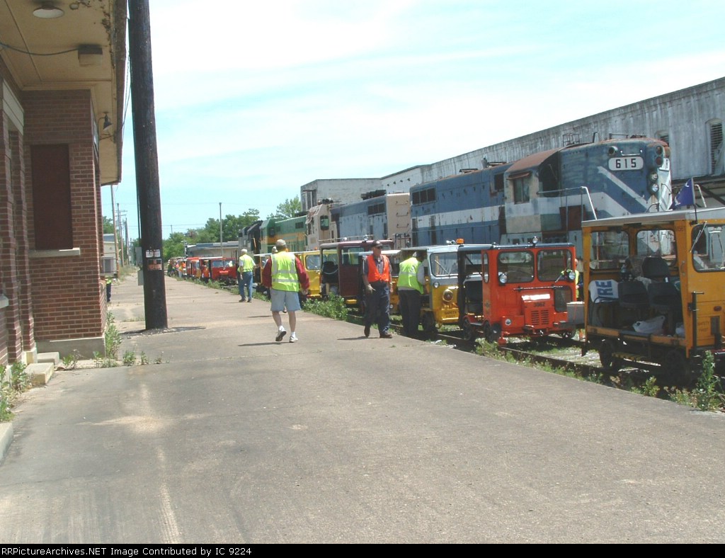 NARCOA motorcar ride at Greenville, MS