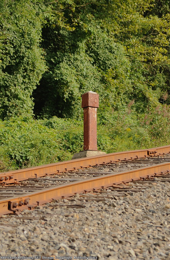 Old CNJ Mile marker