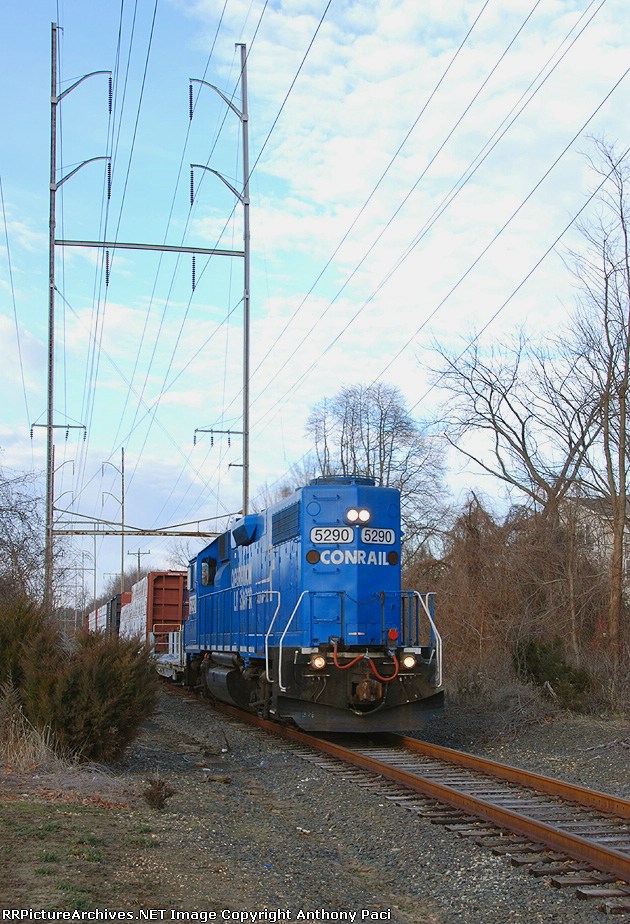 Approaching Shrewsbury Avenue