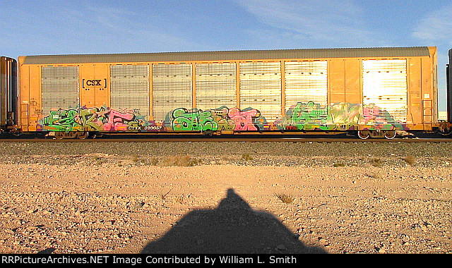 EB Manifest Frt at Erie NV Passing Siding W-Pshr -10