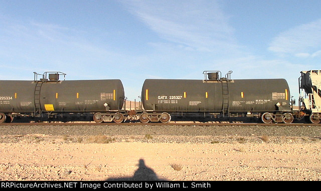 EB Manifest Frt at Erie NV Passing Siding W-Pshr -48