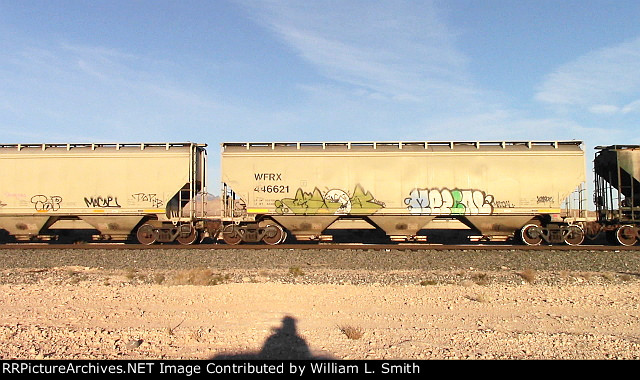 EB Manifest Frt at Erie NV Passing Siding W-Pshr -53