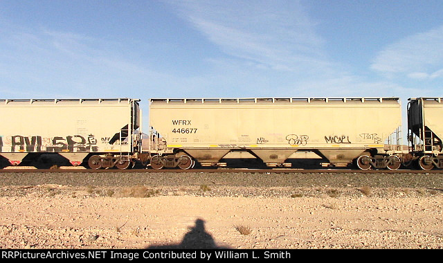 EB Manifest Frt at Erie NV Passing Siding W-Pshr -54