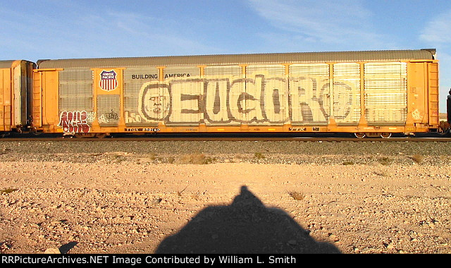 EB Manifest Frt at Erie NV Passing Siding W-Pshr -9