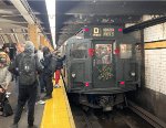 South end of the Holiday Train at 145th St Station