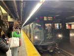 Southbound Holiday Train at 34th St Station