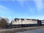 Side View of NYS&W SD40-2 # 3024