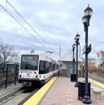 After getting off the LRV from Hoboken Terminal, I decided to get a picture of a northbound at 34th Street Station in Bayonne being led by Car # 5006A 