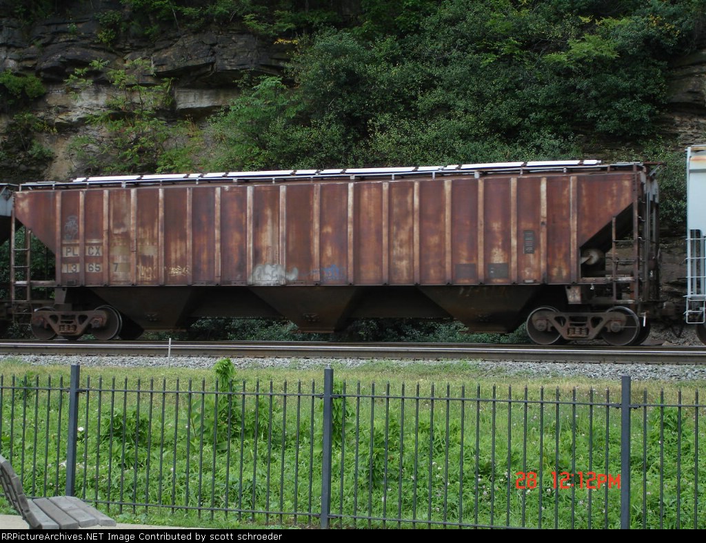 PLCX 13657 Covered Hopper WB