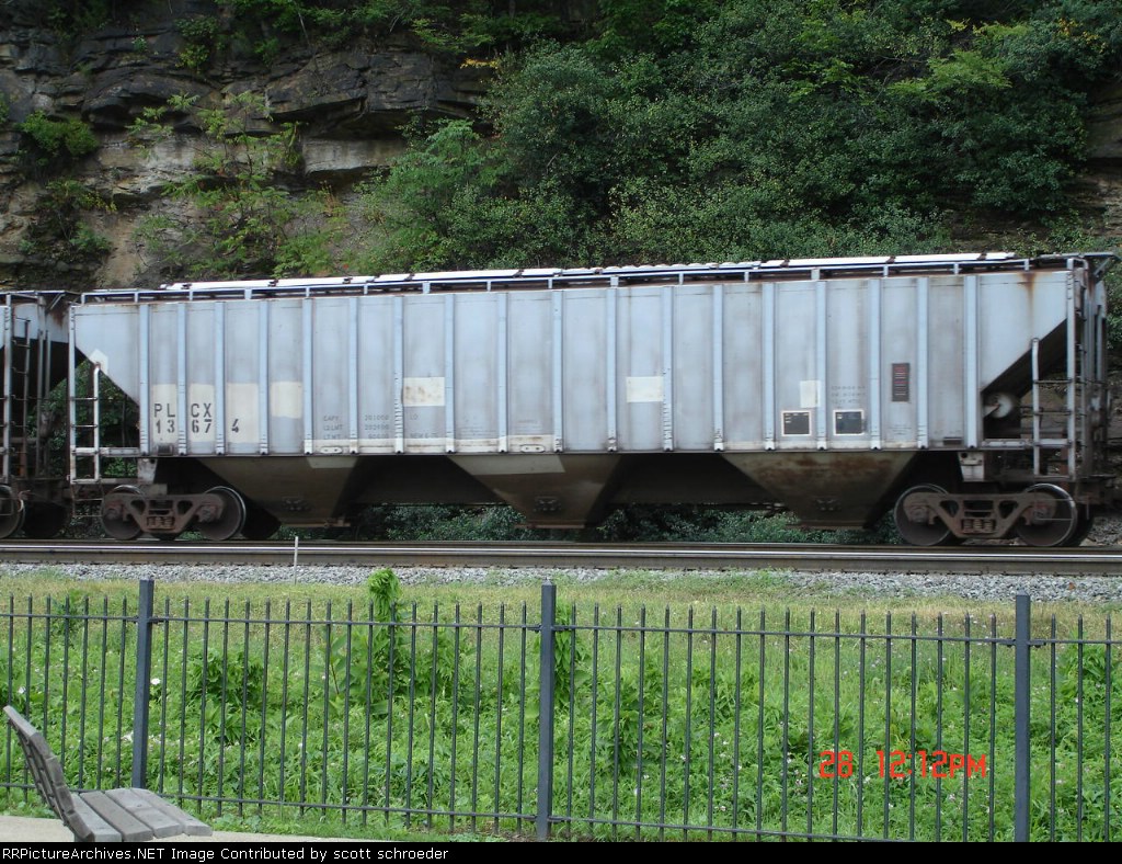 PLCX 13674 Covered Hopper EB