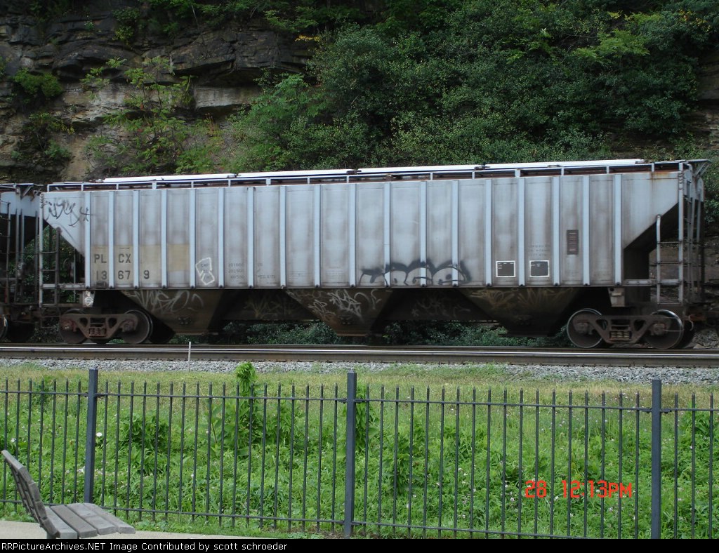 PLCX 13679 Covered Hopper EB