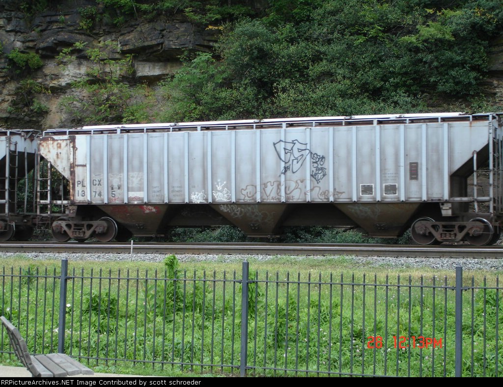 PLCX 13745 Covered Hopper EB