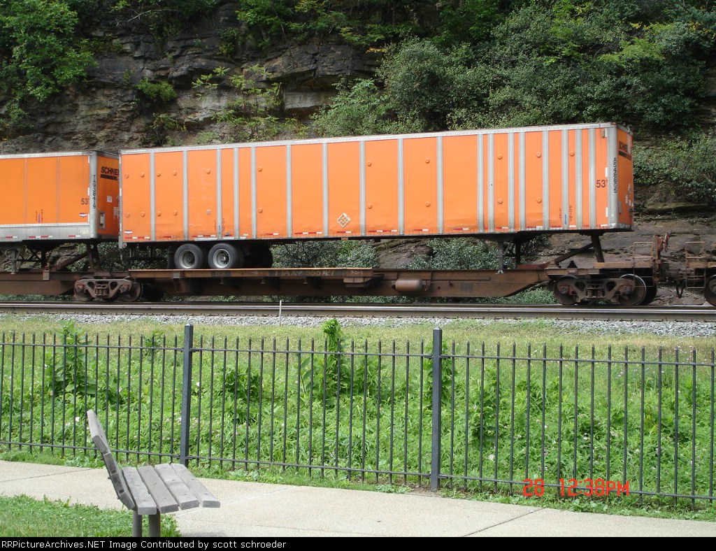 TTAX 555127 Spinecar w/SNLZ A548805 Trailer EB