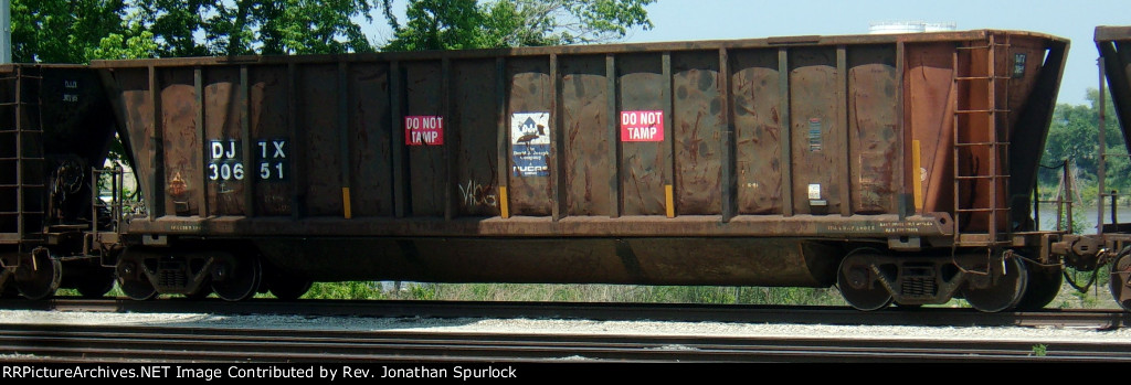 DJTX 30651, straight-on view