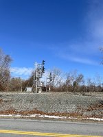 A set of the more modern signals along the Port Jervis Line 