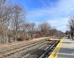 Looking east from Otisville Station 