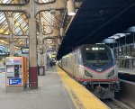 Amtrak Train # 661 arriving into NWK Penn Station