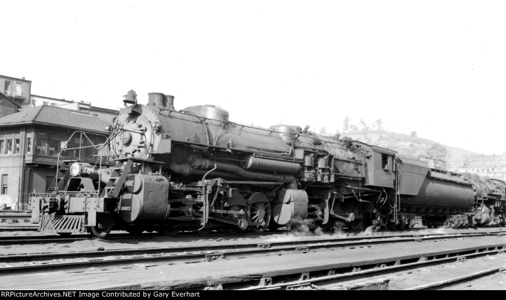 BO 2-8-8-0 #7306 - Baltimore & Ohio