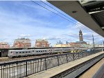 Arrow III Set parked at Hoboken Terminal-picture taken from the HBLRT platforms