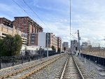 Looking south from the 2nd Avenue Light Rail Station 