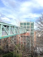 Pedestrian Bridge at 9th Street Station 