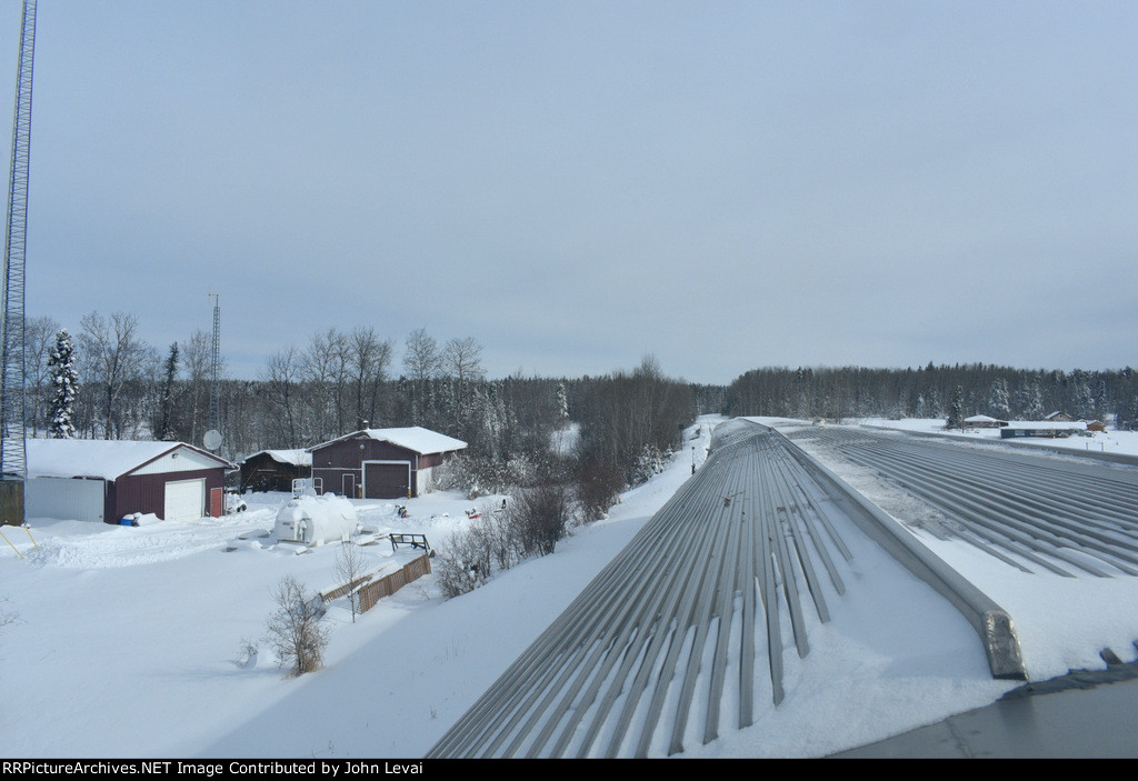 View from the dome of VIA692 at the station