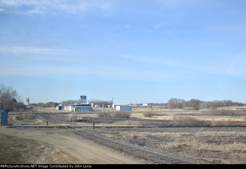 Crossing what looks like the CN Yorkton Sub 