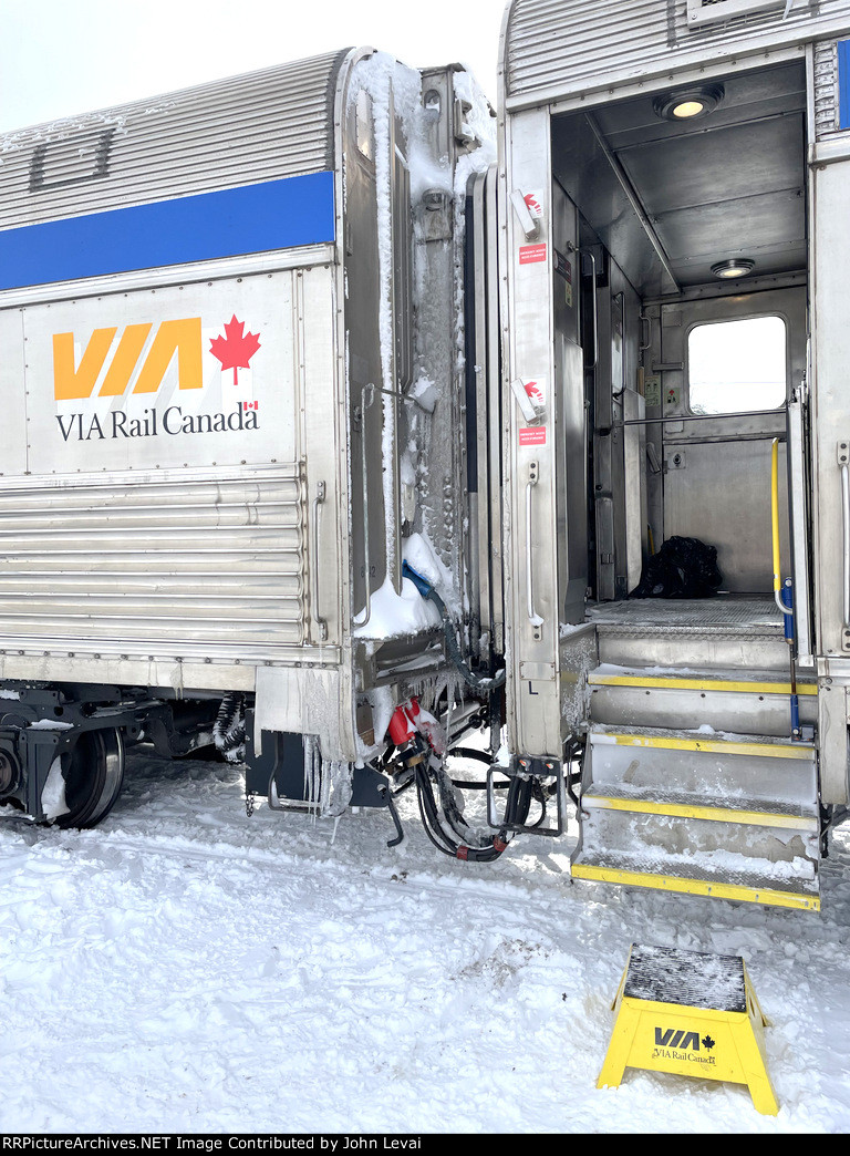 The door to the Economy Class Car 