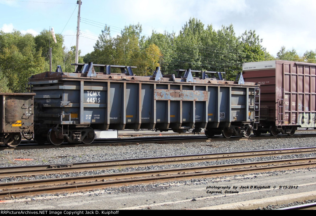 TCMX 44515, at Capreol, Ontario. September 15, 2012