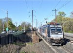 A pretty unique lashup of motive power is leading a westbound NJT: ALP-46A # 4641 and ALP-46A # 4609(Pride colors)