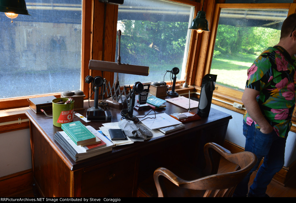 Second Shot of PU Tower Operators Desk 