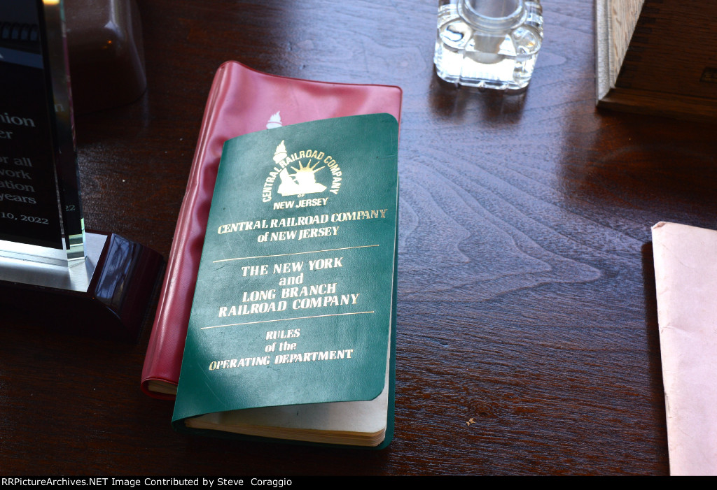 New York & Long Branch RR -Rules of the Operating Department