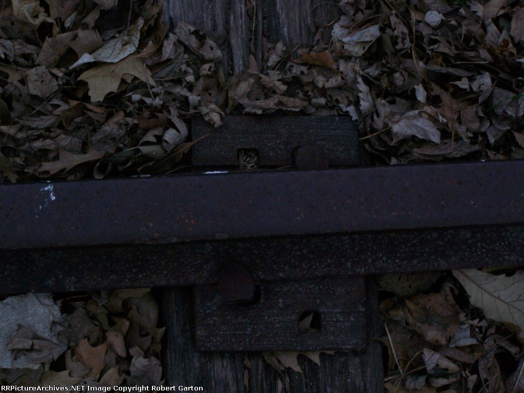 A Close-up of the Old BN Track at the Depot