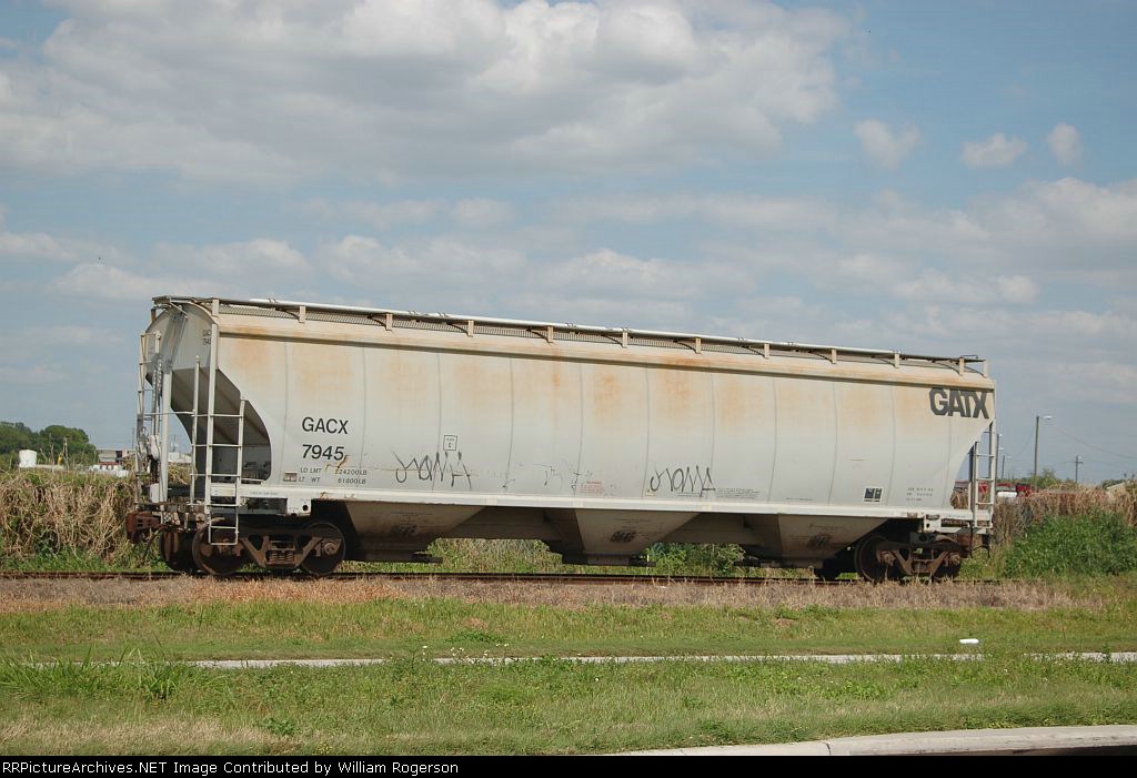 General American Marks Company (GACX) Covered Hopper No. 7945