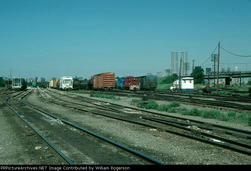 View of Conrail's Claremont Yard
