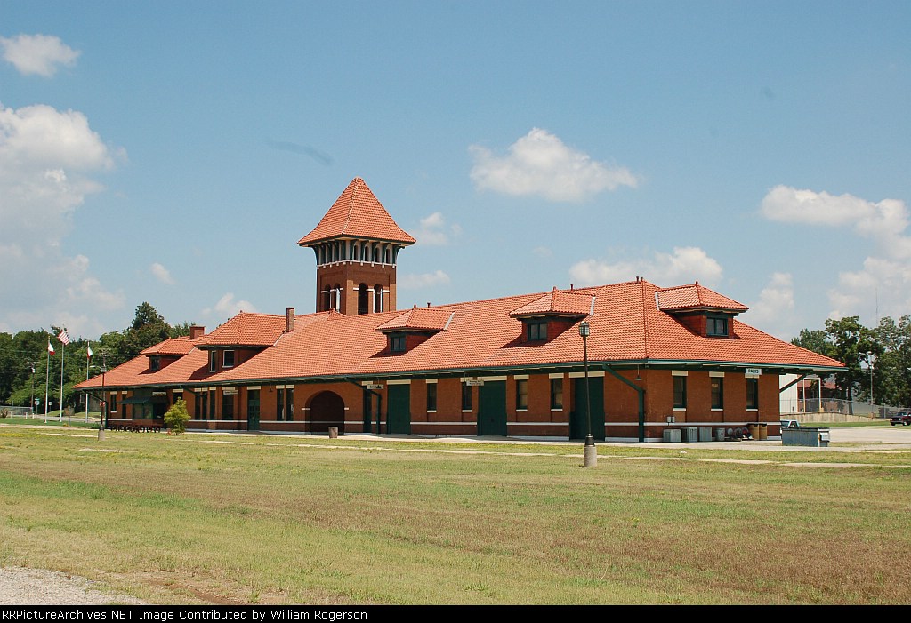 Restored former Atchison, Topeka and Santa Fe Railway Passenger Depot