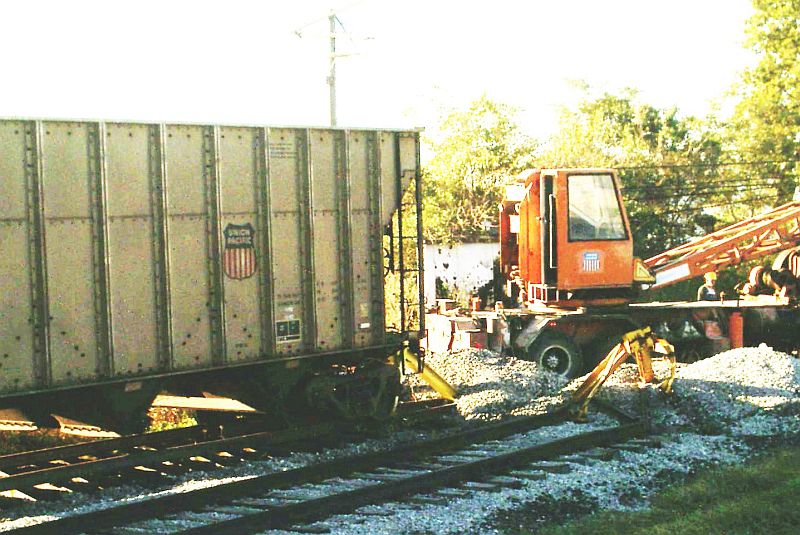 Coal Car Derailed 