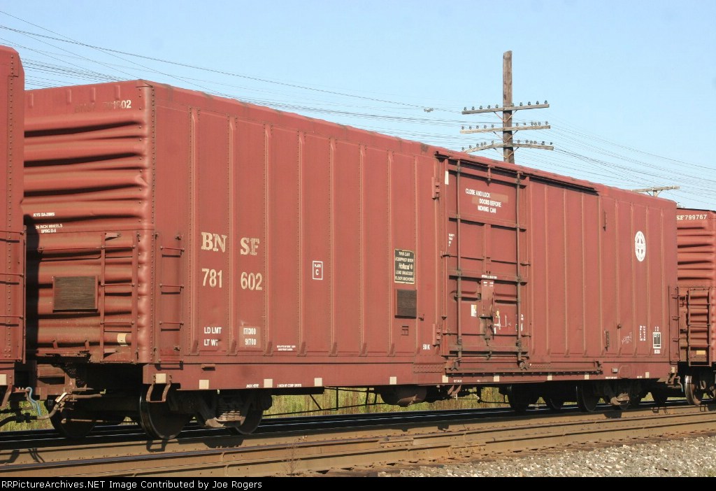 BNSF 781602