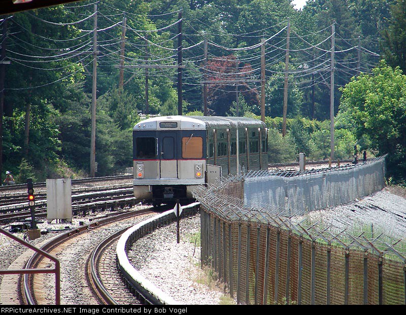 eastbound PATCO train