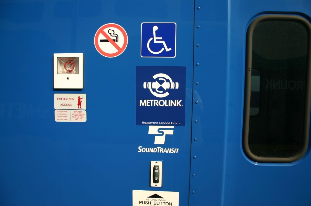 Metrolink/Sounder decals 
