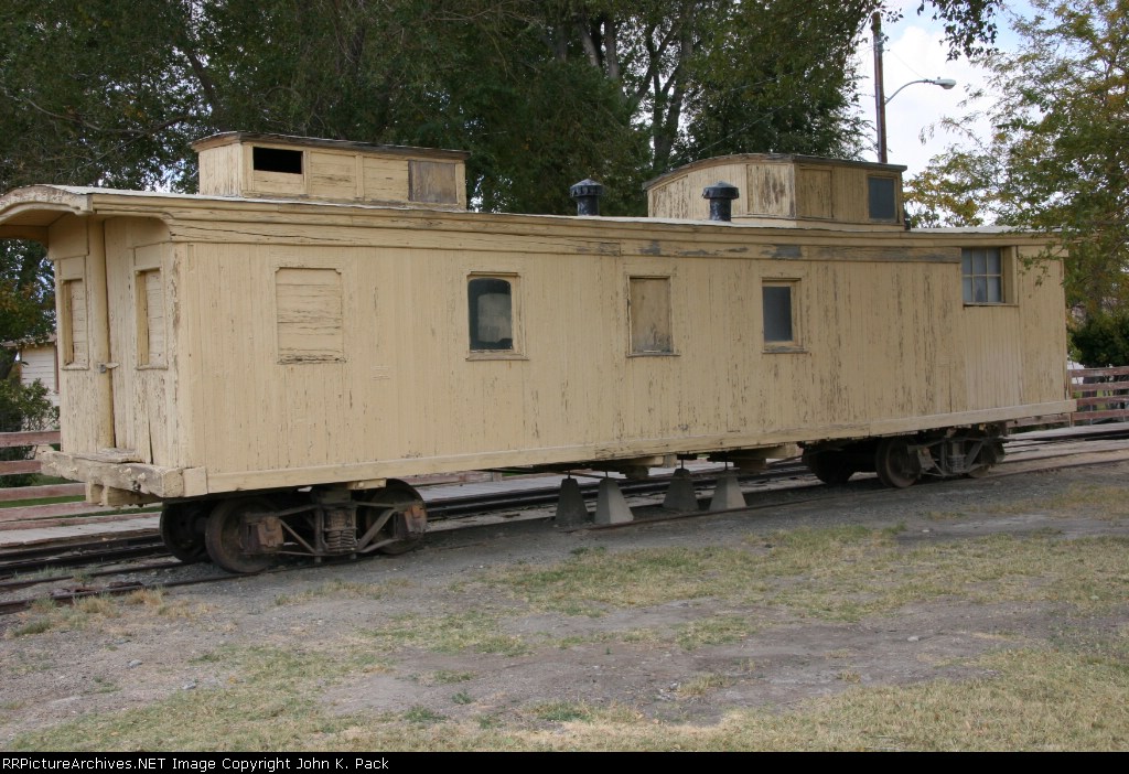 LONG CABOOSE AT LAWS CALIFORNIA