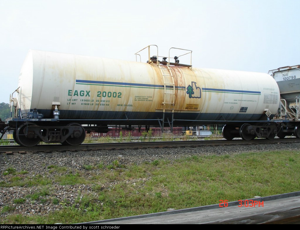 EAGX 20002 Tankcar EB