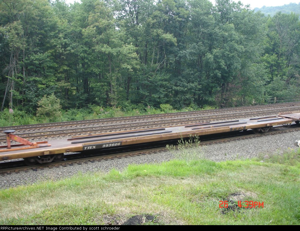 TTEX 353606 Flatcar EB