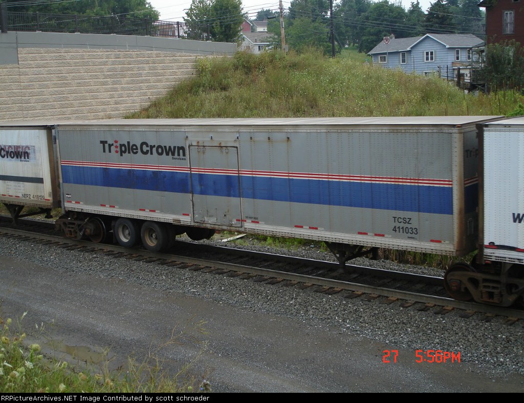 TCSZ 411033 RoadRailer EB