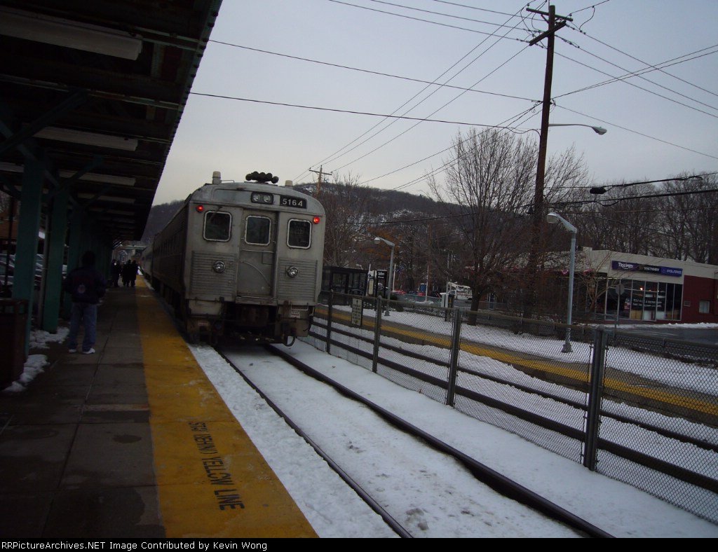 #1117 heads for the yard