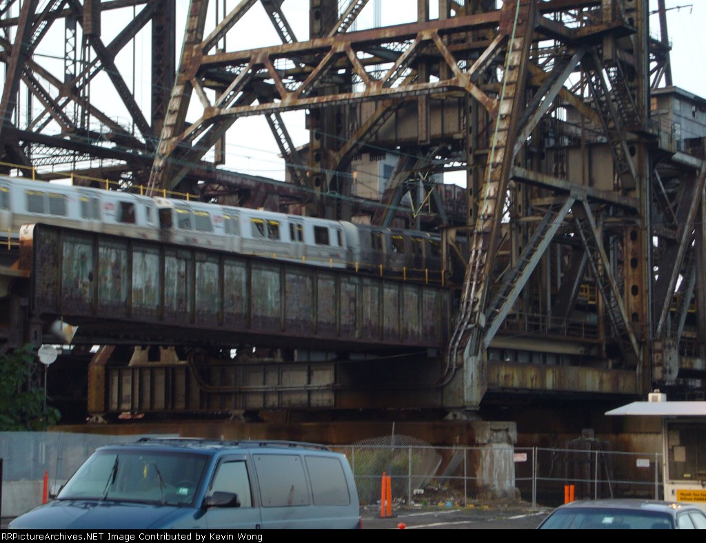 Crossing the Dock Lift Bridge
