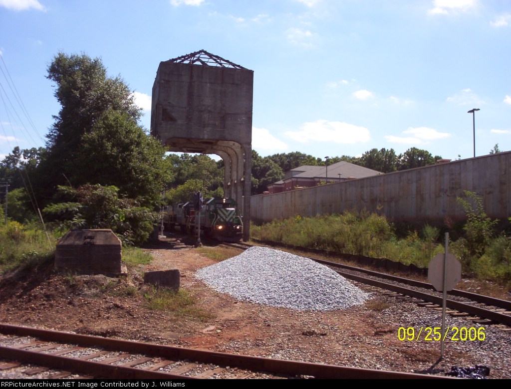 South bound w/CSX 618 going north
