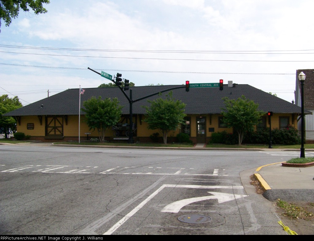 Street side of Station