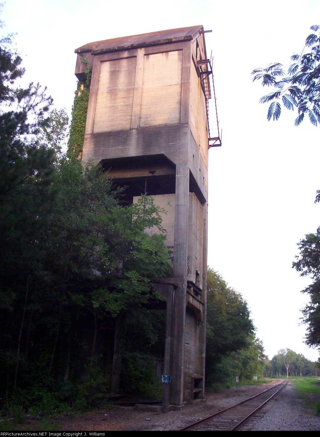 West side of Coal Tower